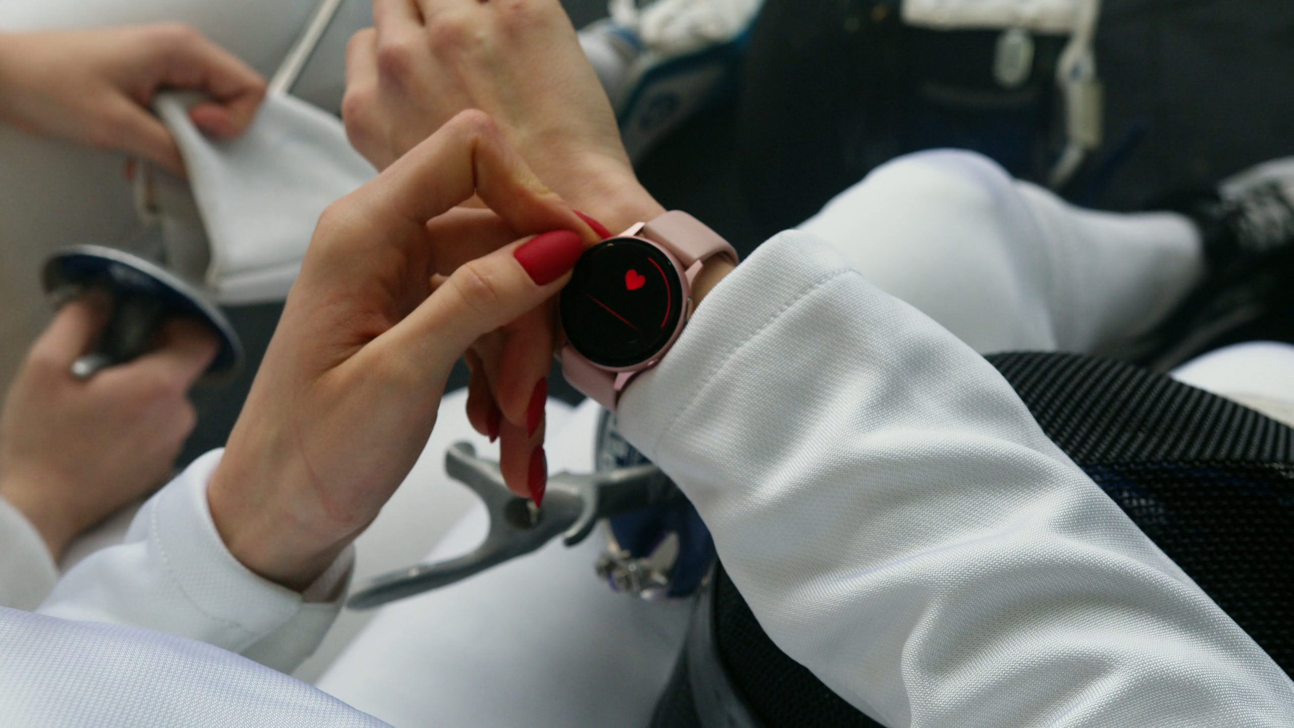 Smartwatch Display Close-Up