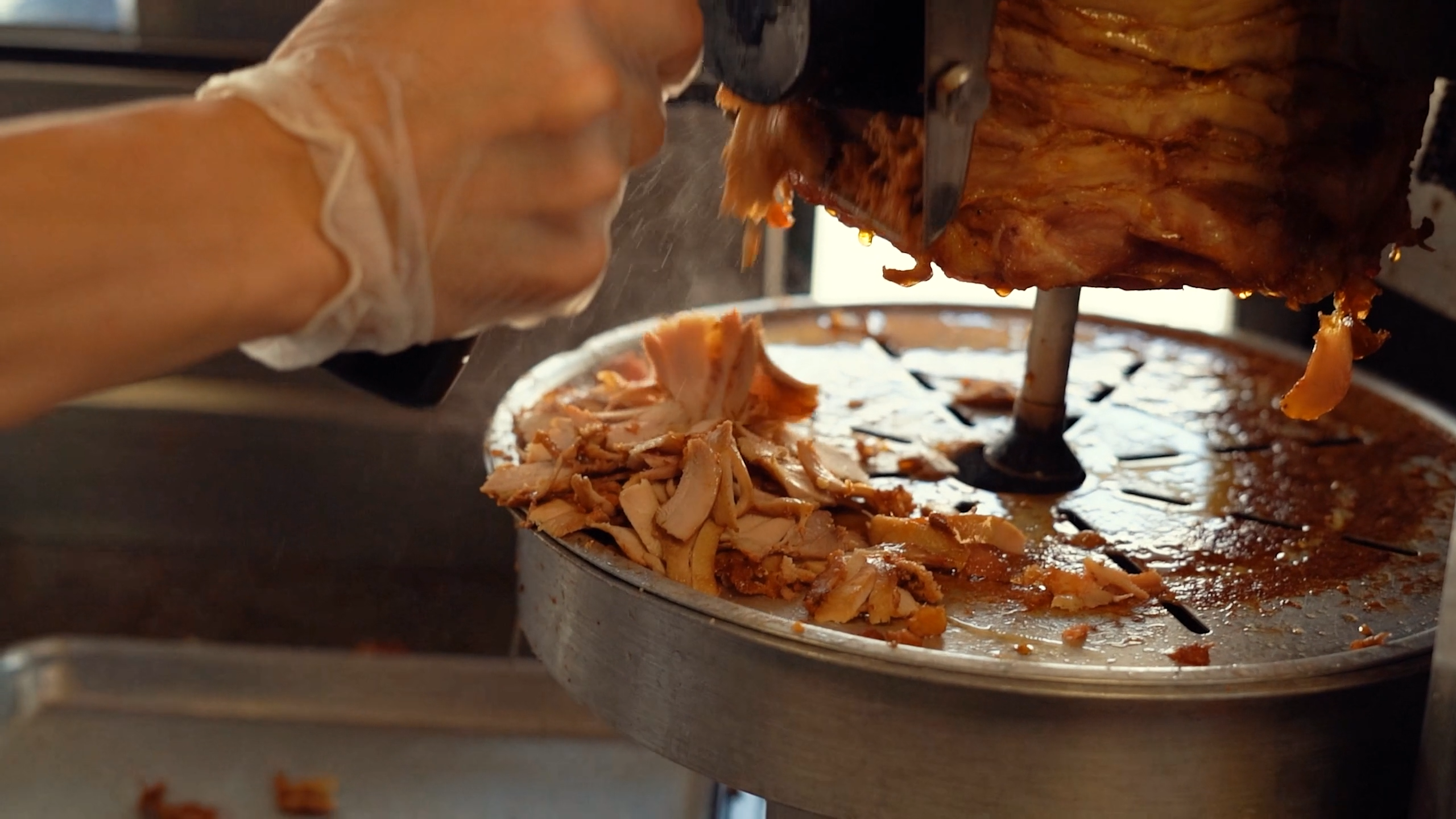 Street Food Vendor Cooking