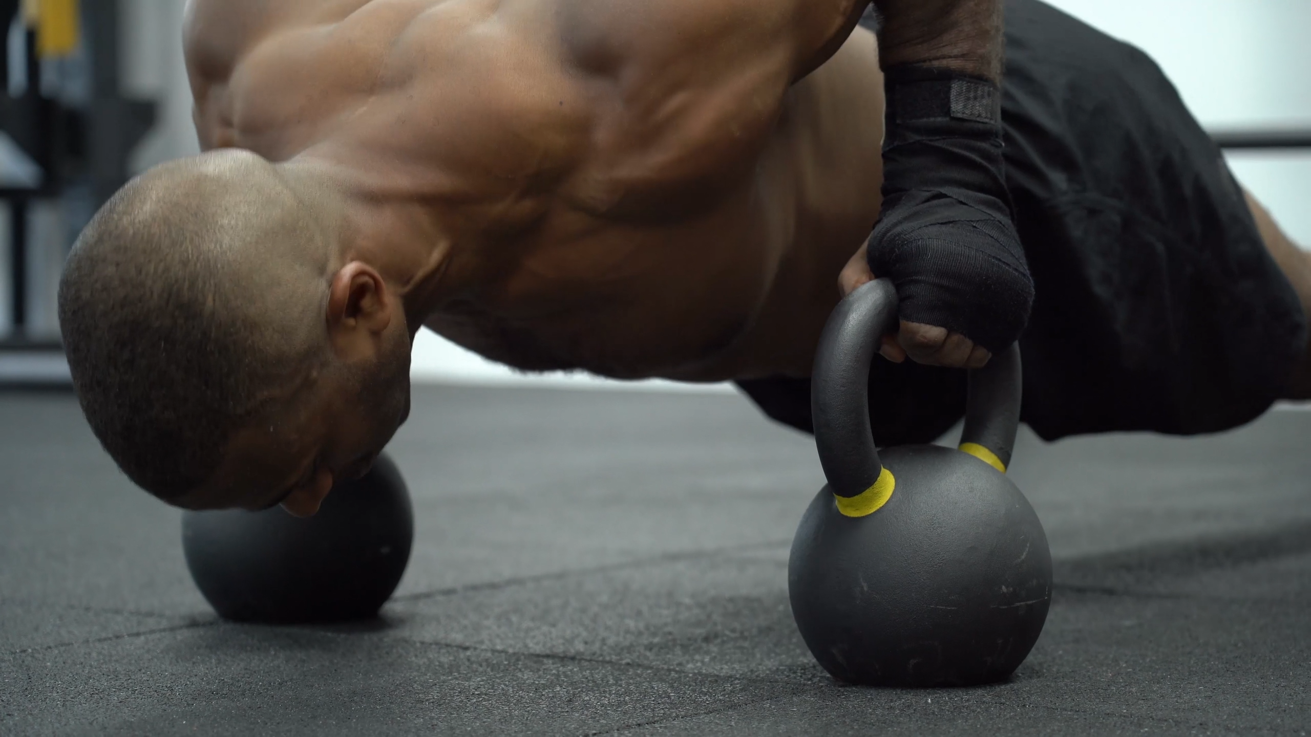 Fitness Training in Gym